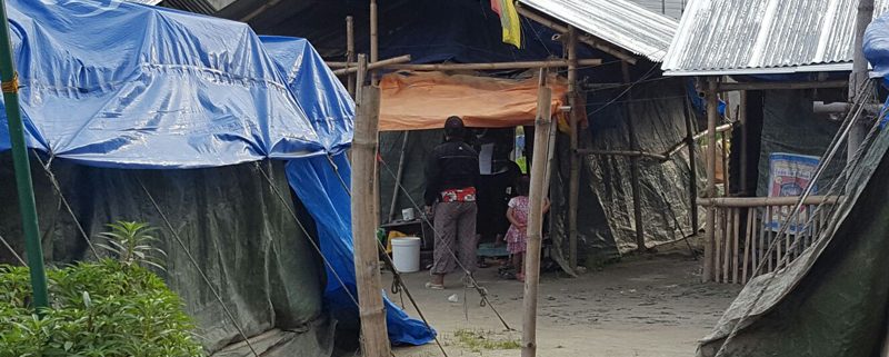 El Campo de la Esperanza de Katmandú es un asentamiento temporal impulsado por la Fundación Dwarika