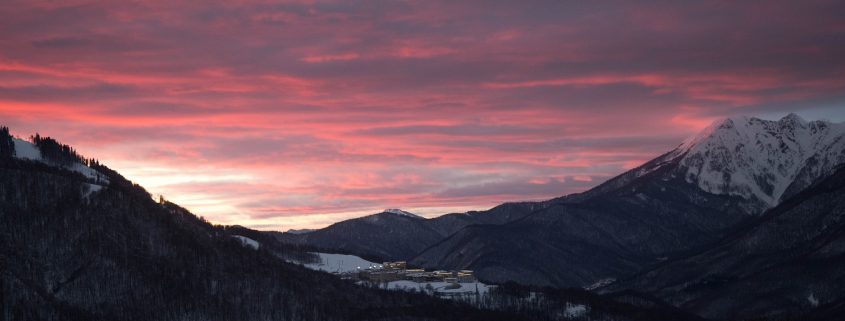 Sochi, un destino de nieve junto al mar